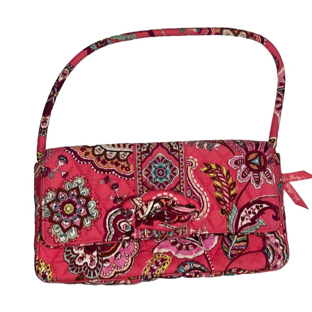 Vera Bradley Baguette Shoulder Bag NWOT Quilted Cotton